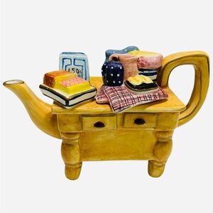 Buchase Novelty Teapot Happy Birthday Baking Kitchen 9 x 8 inches vintage